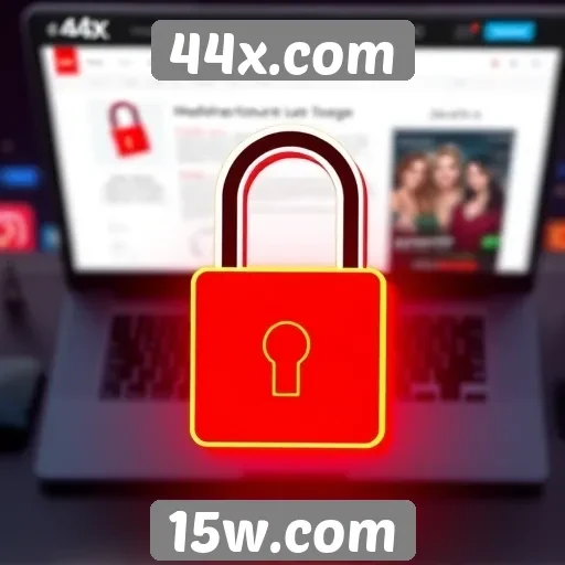 Avaliação de segurança no site 44x.com