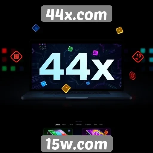 Explorando a experiência do usuário em 44x.com